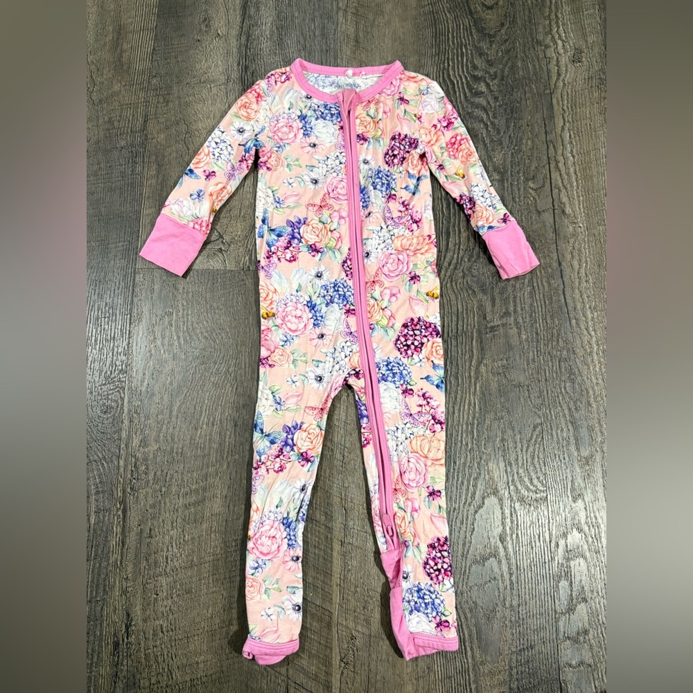 POSH PEANUT Floral Kids One Piece